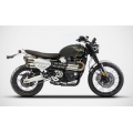 ZARD Dual Slip-on Exhaust for the Triumph Scrambler 1200 (2021+) ZARD Dual Slip-on Exhaust for the Triumph Scrambler 1200 (2021+)